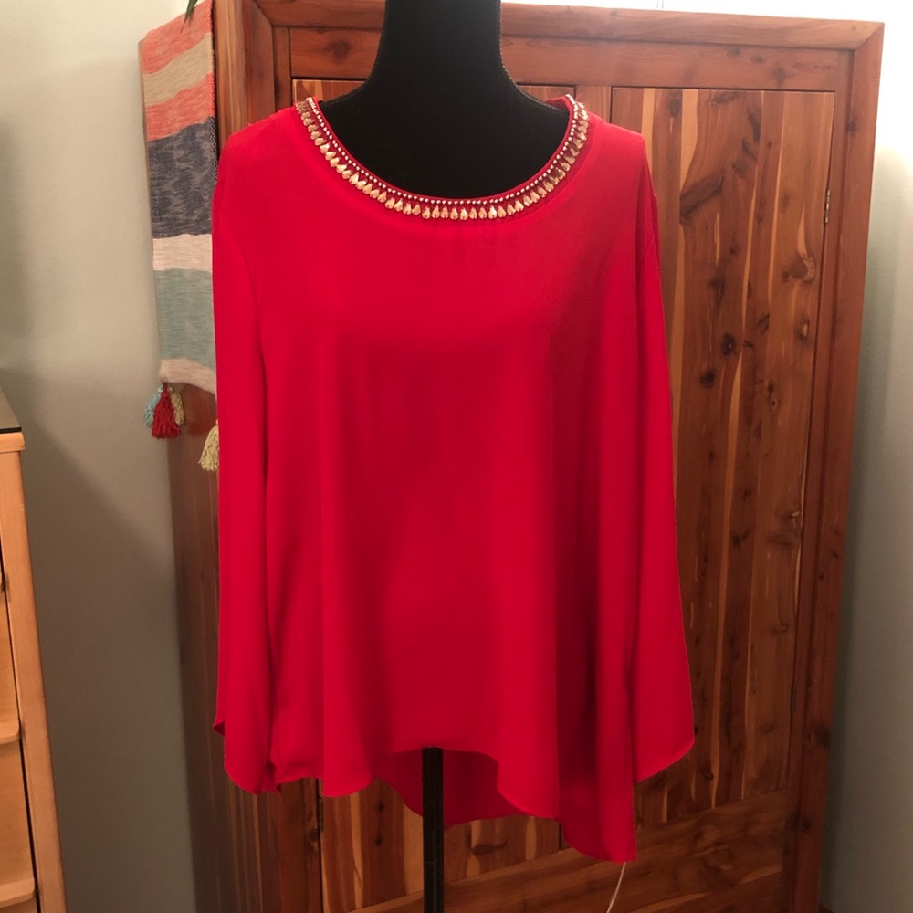 Zac & Rachel Rhinestone Top